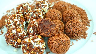 chocolate Truffles with ONLY 3 ingredients