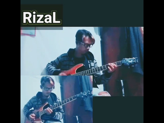 Welcome to the jungle - Guitar Melody By RizaL #shorts @GunsNRosesVEVO #music #rocknroll class=