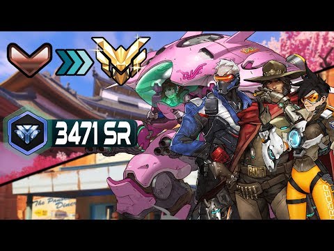 DO BRONZE AO MESTRE #99 - Quase chegando no mestre e encontro um main Junkrat pedindo buff de Mercy!