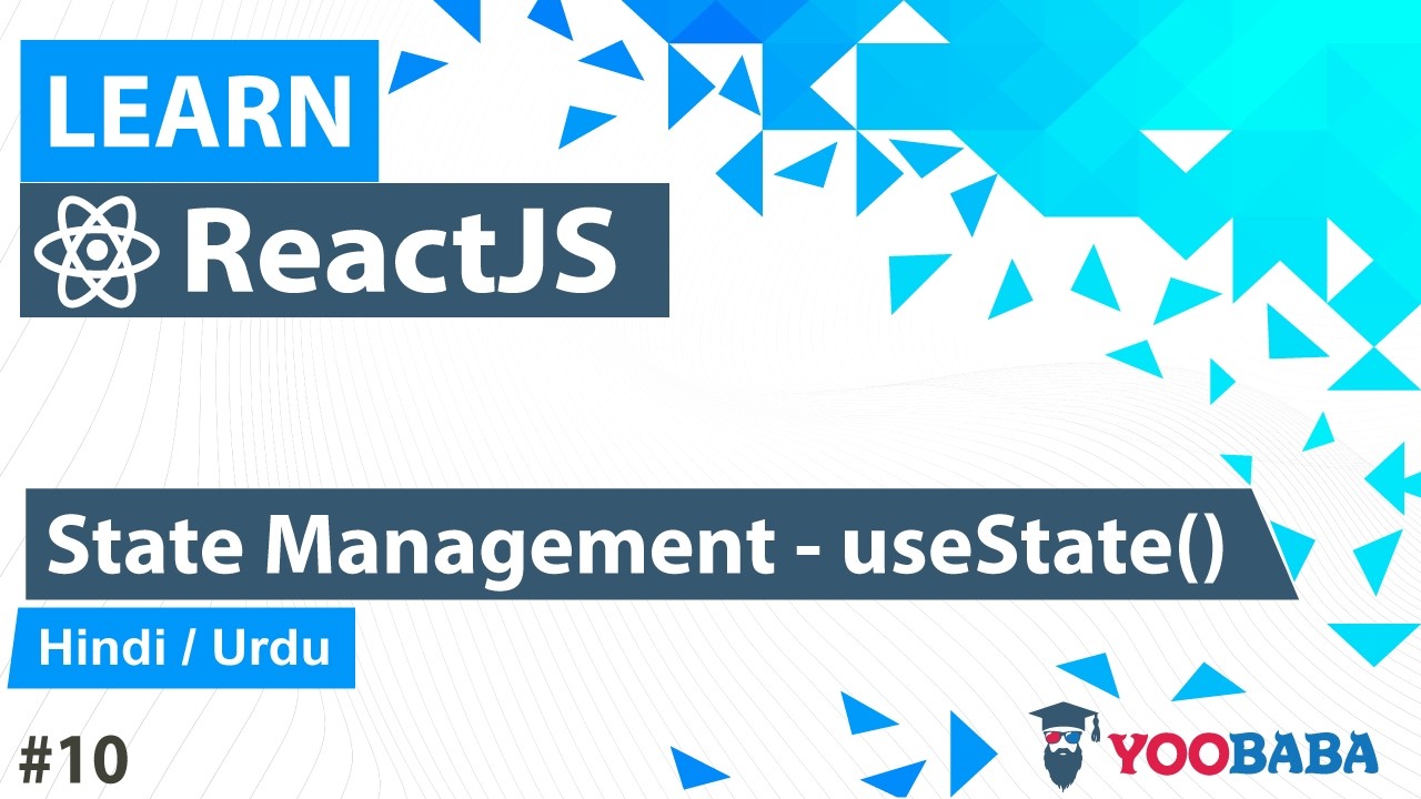 ReactJS State Management Tutorial in Hindi / Urdu - YouTube