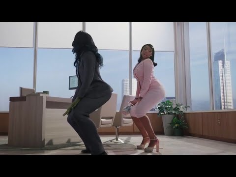 She Hulk and Megan Thee Stallion Dancing together - She Hulk : Attorney at Law episode 3..