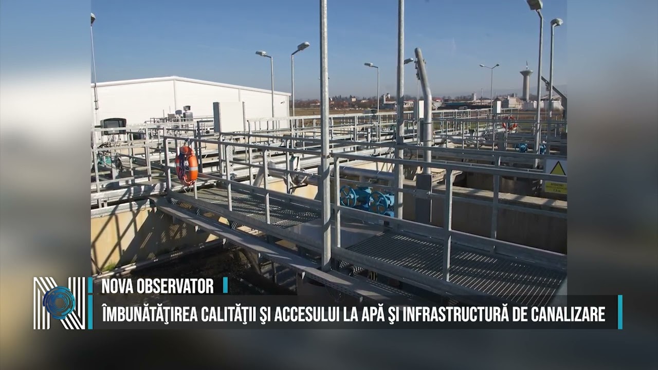 Îmbunătăţirea calităţii şi accesului la apă şi infrastructură de canalizare