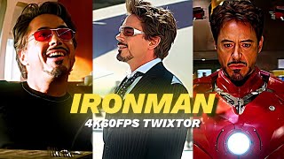 Tony Stark Iron Man 1 4K60Fps Twixtorcc Enhanced Free To Use