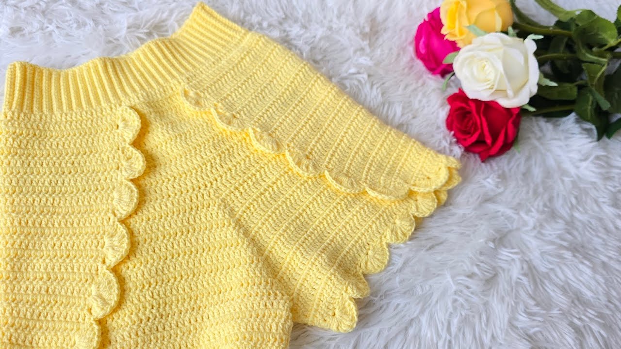 Short Tejido a Crochet Súper Cómodo y Fresco parte #3