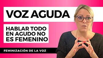 ¿Cómo se llama una voz femenina aguda?