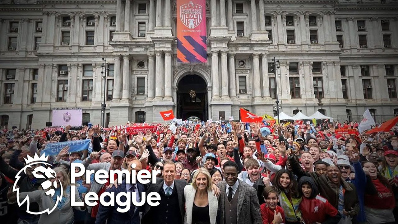 Best moments from Premier League Mornings Live Fan Fest in Philadelphia