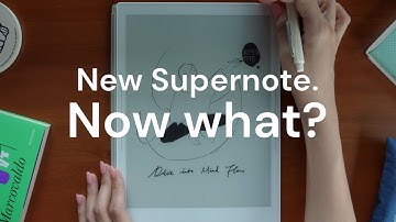 Supernote 101: Basic settings for A5X2 & A6X2 (Manta and Nomad) - an 8 MIN guide for beginners