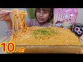 【大食い】クリームブルダックに大量のチーズと生クリーム🐄🧀