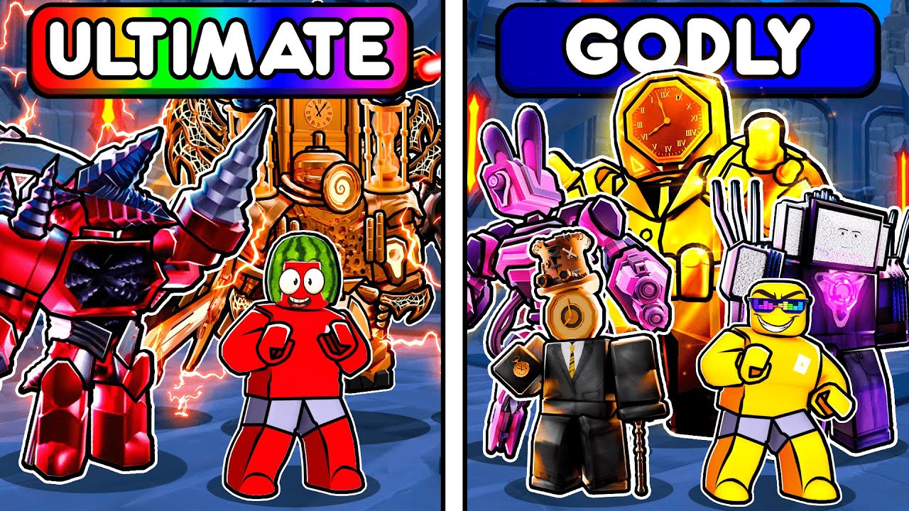 ULTIMATES vs GODLY UNITS In Toilet Tower Defense