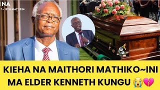 CELEBRATING THE LIFE WELL LIVED BY ELDER KENNETH KUNGU WHO DIED AT THE CHURCH P.C.E.A TALL RUIRU😭💔