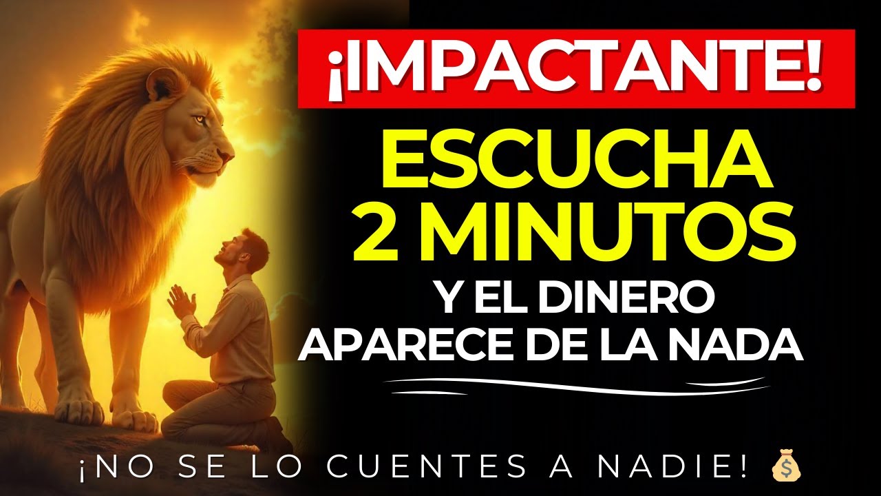 ¡NO SE LO DIGAS A NADIE! Escucha esto por 2 minutos y el DINERO aparece de la NADA