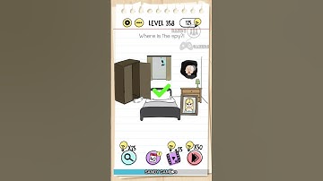 Brain Test level 358 ( Where is the spy?! )