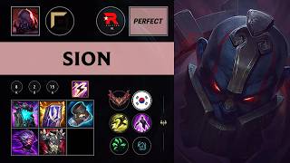 (KT PerfecT) Sion Top vs Lee Sin - KR Grandmaster Patch 26.10