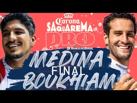 Gabriel Medina vs Ramzi Boukhiam | Corona Saquarema Pro - FINAL Heat Replay