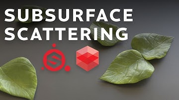 Adding Subsurface Scattering To An Asset using Substance Painter and Redshift