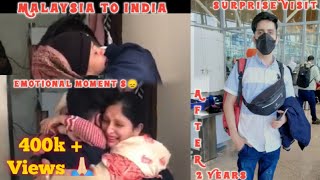 Surprise Visit to India🇮🇳 From Malaysia🇲🇾 | After 2 Years | Very Emotional 😭 moments | Kandasaab8138