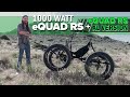 1000W Revolution eQUAD RS + XL - ELECTRIC QUADS - Ditch You Car - Utah Trikes Custom Builds