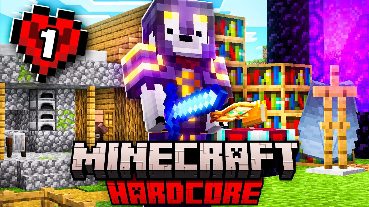 NAJLEPSZY START w Minecraft Hardcore #1