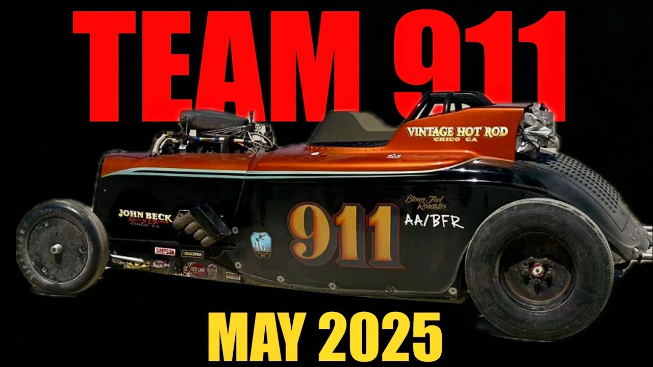 MAY 2025 TEAM 911 EL MIRAGE LAND SPEED RACING RECORD - YouTube