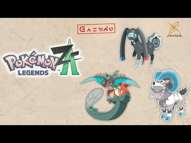 Every Pokemon in the Z-A Trailer - YouTube