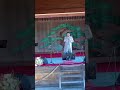 まほろば唐松 中世の館「唐松城」にて 希望 林部智史 さんを唄わせて頂きました(* ́○`)o&para;~~♪