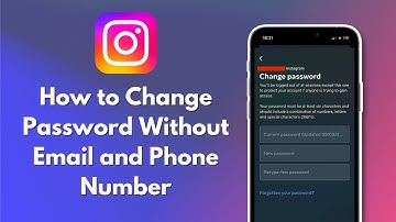 How to Change Instagram Password Without Email and Phone Number 2024