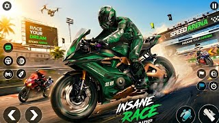 GTバイクレース - リアルなバイクレース - 3Dバイクレースゲーム #bikegame3d / パート10 screenshot 5