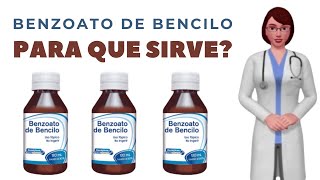BENZOATO DE BENCILO, que es el benzoato de bencilo y PARA QUE SIRVE, COMO USAR benzoato de bencilo