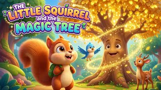 🐿️✨ The Little Squirrel and the Magic Tree 🌳