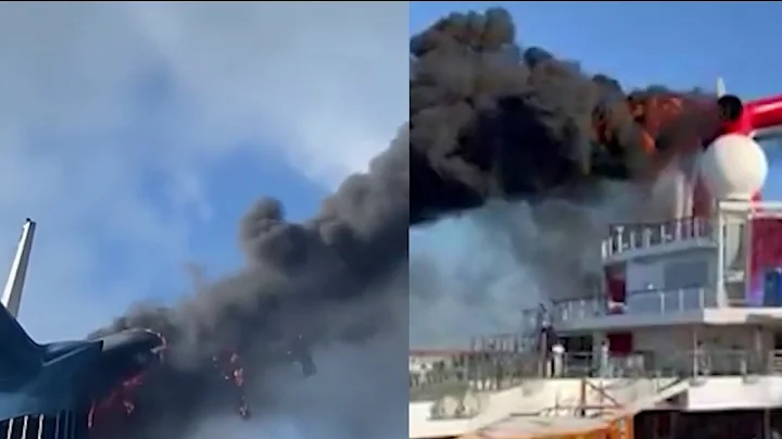Carnival cruise ship passengers return to Port Canaveral after ship caught fire