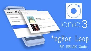 IONIC 3 #8 - ngFor Loop show listView | แสดงข้อมูลด้วย ngFor