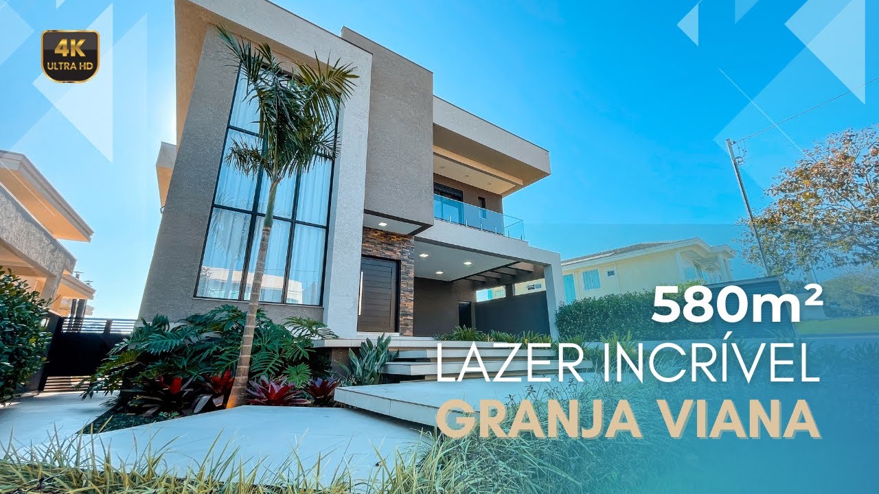 TOUR EM UMA CASA NO CONDOMÍNIO RESERVA SANTA MARIA - GRANJA VIANA / SP - R$ 5.450.000,00