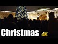 Christmas in St. Petersburg, Russia walking tour 4k 60fps