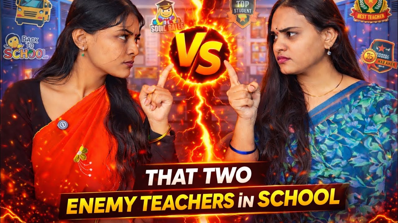 THAT 2 ENEMY TEACHERS IN  SCHOOL 😳FULL  COMEDY  DRAMA 😂 🏫 #schoollife #school #schoolmemes #teacher 