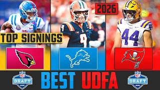 2026 NFL Draft BEST UDFA Signings | Undrafted Free Agent Steals