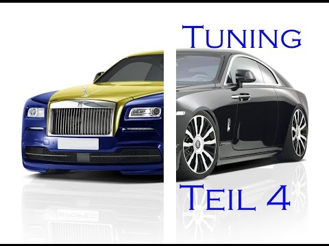 Rolls-Royce Wraith Tuning Teil 4 Scheiben verdunkelt