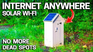 How to get Wifi in the woods - DIY Solar Internet Station