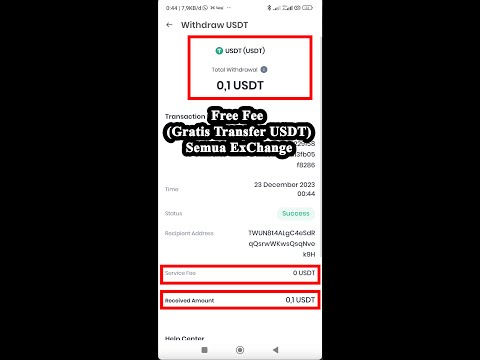 Transfer USDT dengan Free fee (Gratis) Semua Exchange Tanpa Biaya di Tron (TRC20) & Binance (BEP20)