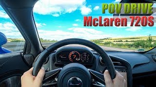 2018 McLaren 720S German Autobahn POV DAY Drive \/\/\/Lets Drive\/\/\/