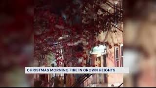 FDNY: Crown Heights house catches fire on Christmas Eve
