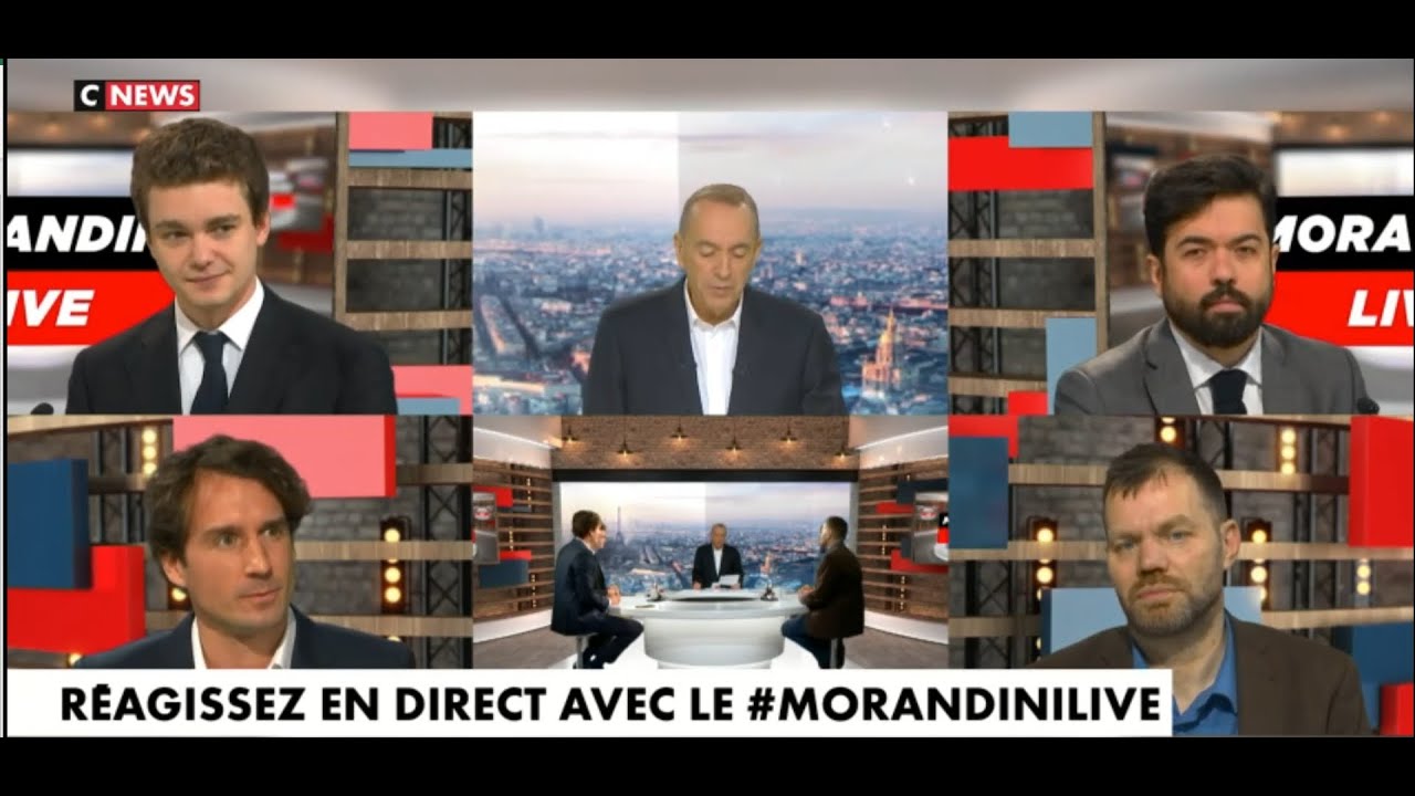 Le Macroniste devient hystérique à la moindre évocation de l'Ukraine et de l'UE : CHG sur CNEWS !