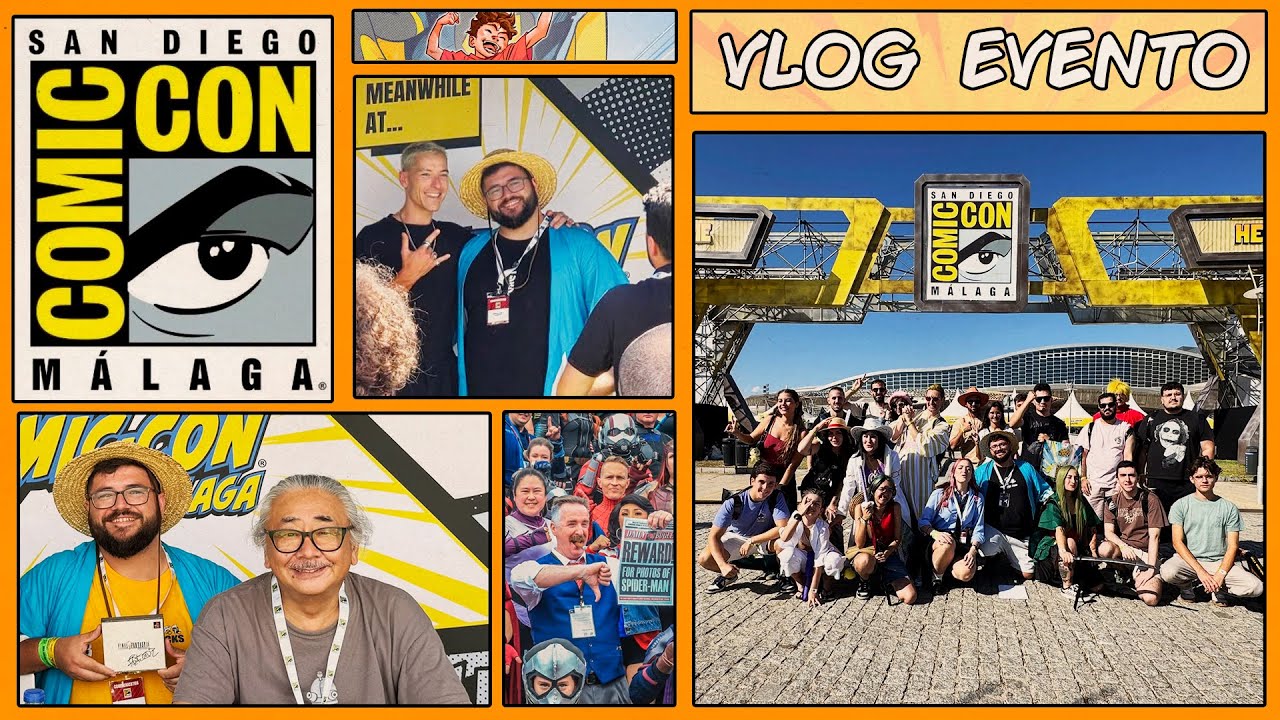Mi EXPERIENCIA en la Comic Con Málaga 2025 con Taz Skylar - Vlog Evento