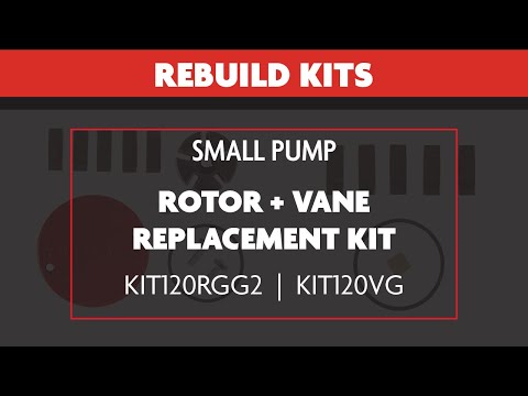 Small Pump Rotor And Vane Replacement