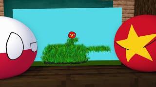 Countryballs School: Painting Vehicles 2 (Minecraft Animation)