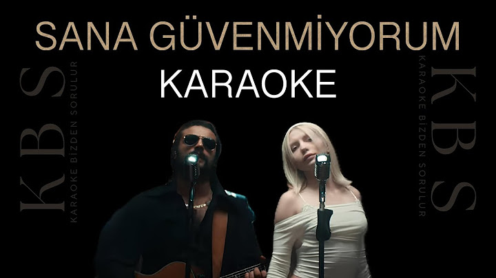 Dedublüman x Aleyna Tilki - Sana Güvenmiyorum | (Kaliteli Karaoke)