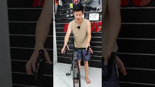 Xe Nhật Makelen R500 tay lắc, khung dẹp, líp thả…. #xedap #redbicycle #roadbike #makelen