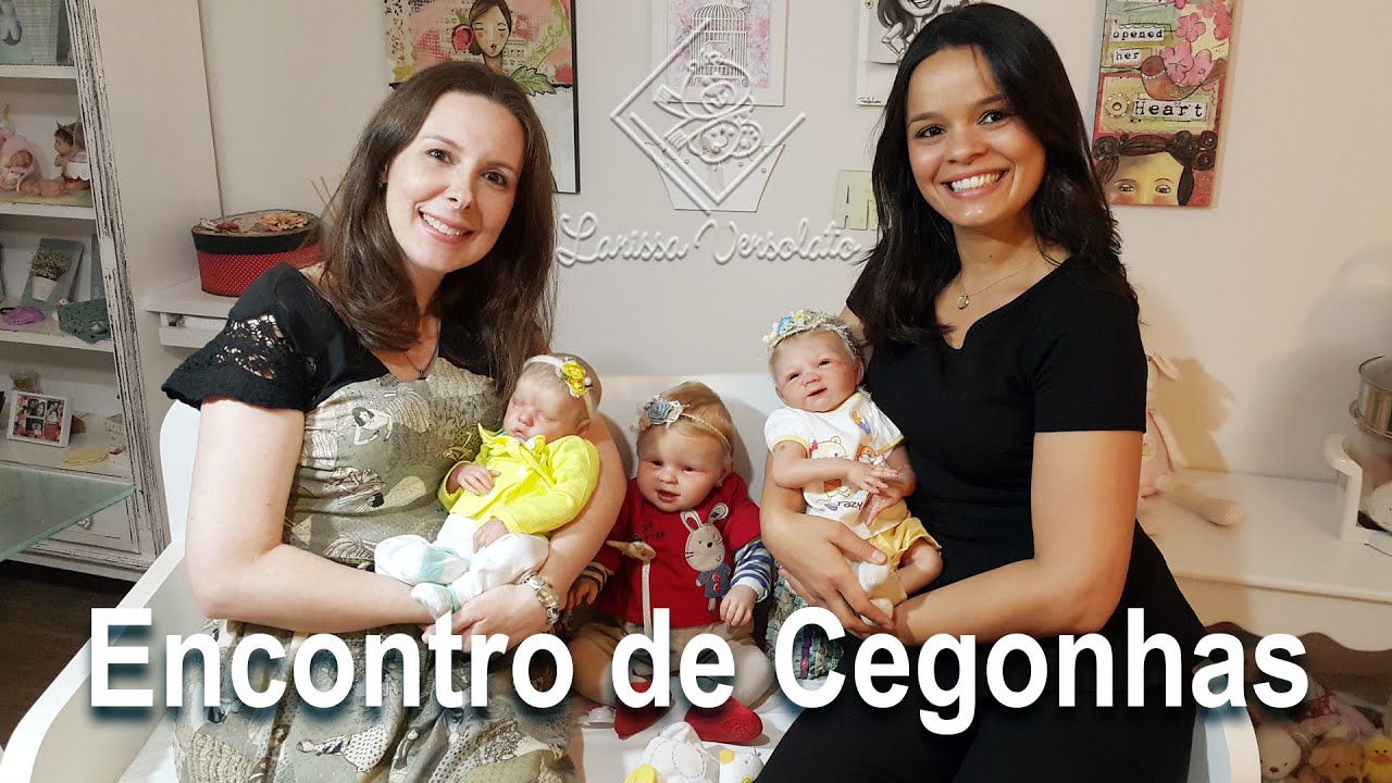 Cegonhas Passeando com Bebês Reborn no Shopping Iguatemi de