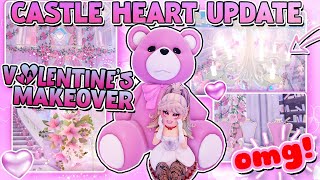 THE CASTLE HEART GOT A VALENTINE'S MAKEOVER 💗 Everfriend Update Came Early! Royale High 2024