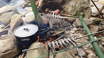 Bữa tiệc bên suối chào mừng ngày 2/9. Tết độc lập