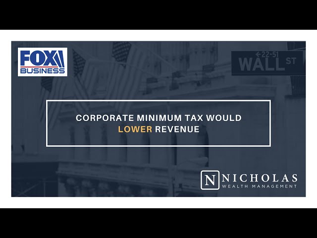 Corporate Minimum Tax Would Lower Revenue